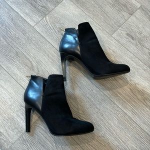 ZARA black booties in like new condition Size 39
